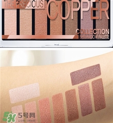 catrice六色眼影色号 catrice眼影试色